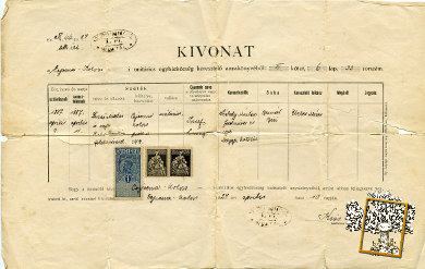 Old document for family tree research